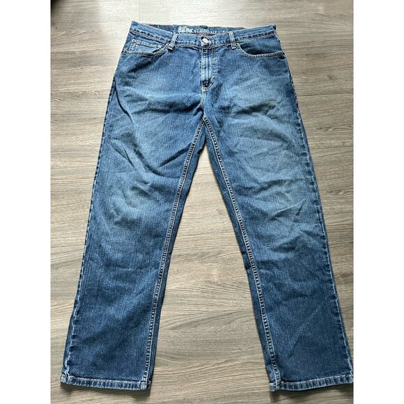 Hilfiger Brand Classic Straight Denim Jeans Men's Size 34W BY 30L - Picture 1 of 7